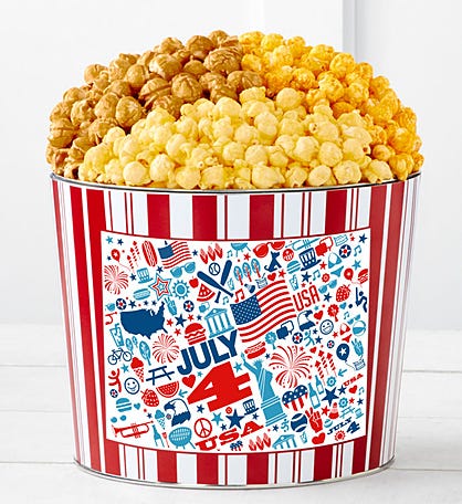 Tins With Pop® Independence Day Collage